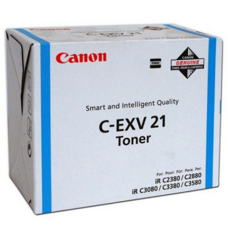 EOL Canon oryginalny toner CEXV21 CEXV21 cyan 0453B002