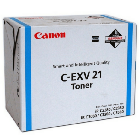 EOL Canon oryginalny toner CEXV21 CEXV21 cyan 0453B002