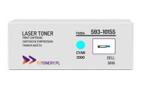 Toner do DELL 3010 TH204 Cyan 593-10155 Zamiennik - 3