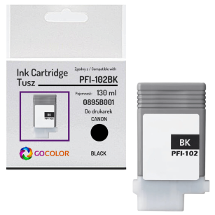 Tusz do CANON PFI102BK imagePROGRAF IPF500 IPF600 black zamiennik