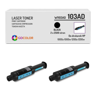 2 x Toner do HP W1103A Neverstop Laser 103A 1000a 1000w 1200a 1200w zamiennik