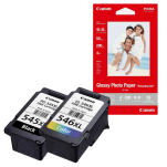 Canon oryginalny Tusz PG545XL + CL546XL + papier GP501 50ark. 10x15cm 2-pak 15.0/13.0ml 8286B011 - 3