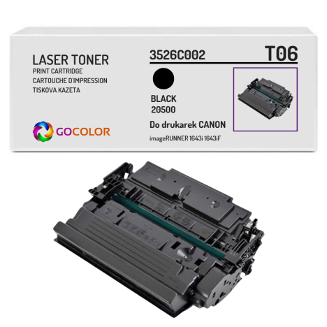 Toner do CANON T06 3526C002 imageRUNNER 1643i 1643iF Zamiennik 20.5K
