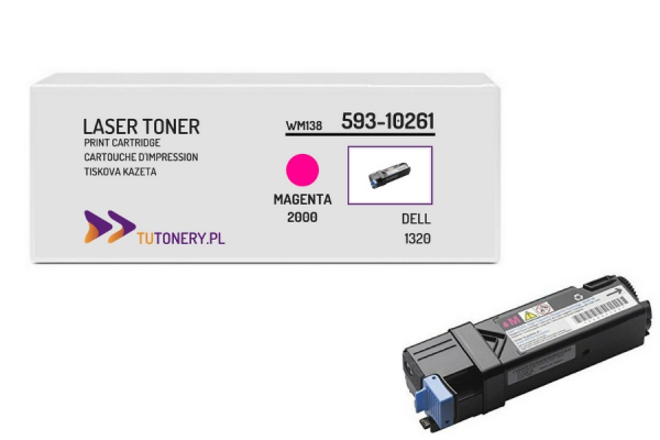 Toner do DELL 1320 WM138 Magenta 593-10261 Zamiennik