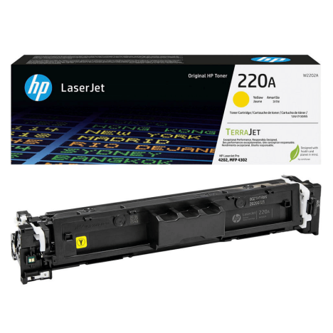 HP oryginalny toner W2202A 220A Color LaserJet Pro 4202 4302 1,8K yellow