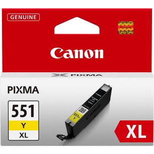 Canon oryginalny tusz CLI551Y XL 6446B001 yellow