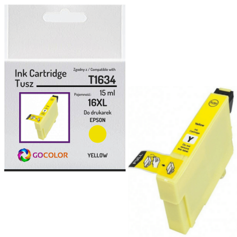 Tusz do EPSON T1634 16XL Yellow Zamiennik