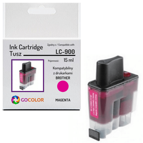 Tusz do BROTHER LC900M Magenta zamiennik