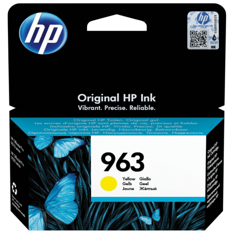 HP oryginalny Tusz 3JA25AE 963 yellow