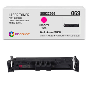 Toner do CANON 069M 5092C002 iSENSYS MF750 MF752Cdw MF754Cdw LBP673Cdw magenta Zamiennik 1.9K