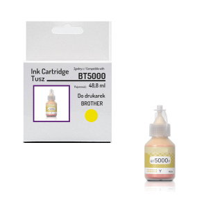 Tusz do BROTHER BT5000Y Yellow zamiennik