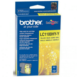 Brother oryginalny Tusz LC1100HYY yellow high capacity