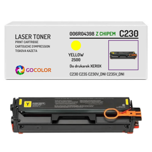 Toner do XEROX C230 C235 006R04398 2.5K yellow zamiennik