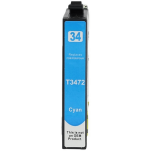 Tusz do EPSON T3472 34XL Cyan Zamiennik - 3