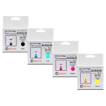 4 X TUSZ do CANON GI45BK GI55BK CMYK zamiennik - 2