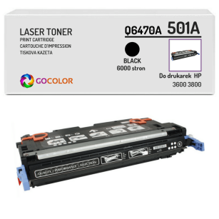 EOL Toner do HP Q6470A 501A 3600 3800 Black Zamiennik