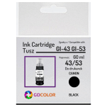 Tusz do CANON GI43BK GI53BK black zamiennik - 2