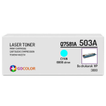 EOL Toner do HP Q7581A 503A 3800 Cyan Zamiennik - 2