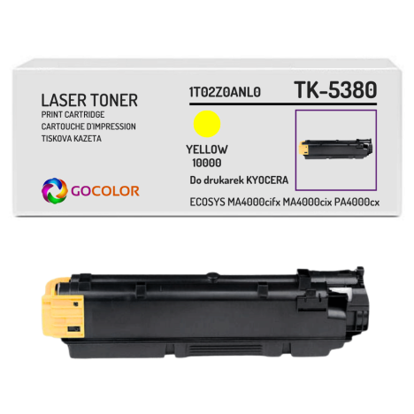 Toner do KYOCERA TK5380Y 1T02Z0ANL0 ECOSYS MA4000 PA4000 10.0K yellow zamiennik