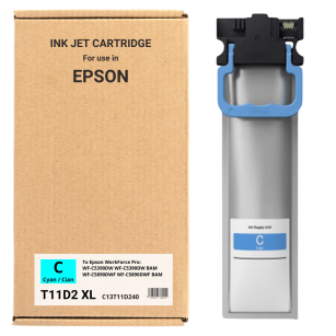 Tusz do EPSON T11D2 XL C13T11D240 WorkForce WFC5890DWF WFC5390DW cyan Zamiennik 5.0K