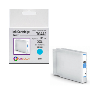 Tusz do Epson T04A2 C13T04A240 Cyan Zamiennik