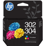 HP oryginalny Tusz B7RT6AE 304/302 CMY - 2