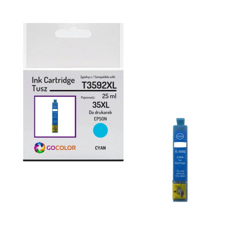 Tusz do EPSON 35XL T3592 Cyan Zamiennik