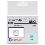 Tusz do HP C9391A 88XL Cyan Zamiennik - 2