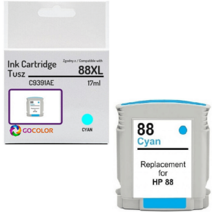 Tusz do HP C9391A 88XL Cyan Zamiennik