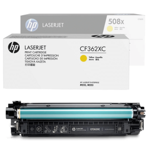 HP oryginalny toner CF362XC 508XC Color LaserJet Enterprise M552dn M553 9,5K yellow