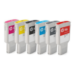 HP oryginalny Tusz F9K02A 745 yellow - 2