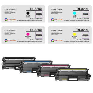 4 X Toner do BROTHER TN821XL MFC-L9630CDN MFC-L9430CDN CMYK zamiennik