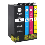 FULLBOX 4-pak Tusz do EPSON 35XL T3591 T3592 T3593 T3594 - 2