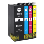 FULLBOX 4-pak TUSZ do EPSON 35XL T3591 T3592 T3593 T3594 - 2