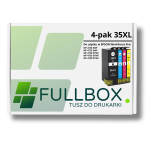 FULLBOX 4-pak Tusz do EPSON 35XL T3591 T3592 T3593 T3594 - 3