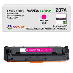 Toner do HP W2213A 207A LaserJet Pro MFP M282nw M283cdw Magenta z CHIPEM zamiennik 1.25K