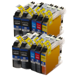 10 X TUSZ do BROTHER LC227XL LC225XL zamiennik - 3