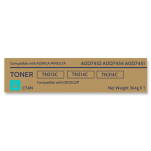 Toner do KONICA MINOLTA TN213C TN214C TN314C Cyan Bizhub C200 Develop Ineo 203+ - 2