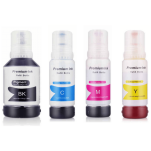 4 X TUSZ do EPSON 101 T03V1 T03V2 T03V3 T03V4 Zamiennik - 2