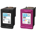 HP oryginalny Tusz N9J72AE 301 black/kolorowy - 2