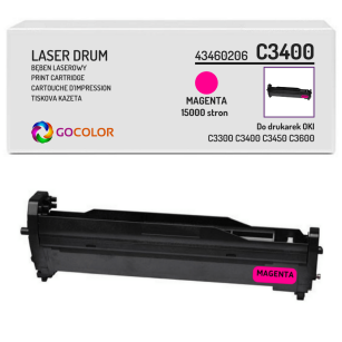 EOL Bęben do OKI C3300 C3400 C3450 C3600 43460206 Magenta zamiennik
