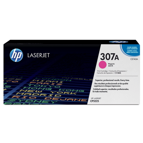 HP oryginalny toner CE743A magenta 307A
