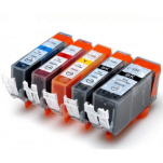 FULLBOX 5-pak TUSZ do CANON PGI525PGBK CLI526C CLI526M CLI526Y CLI526BK - 2