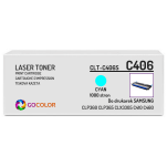 Toner do SAMSUNG CLP360 CLX3305 CLTC406S Cyan Zamiennik - 2