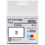 Tusz do HP CC656AE 901XL Kolorowy Zamiennik - 2