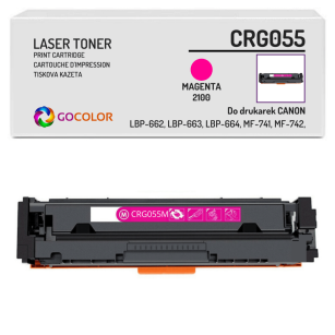 Toner do CANON CRG055 3014C002 Magenta zamiennik bez CHIPA