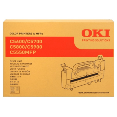 OKI oryginalny fuser C5500 C5550 C5600 C5700 C5800 C5900 n, dn, dtn 43363203