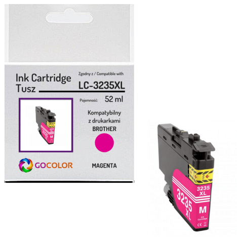 Tusz do BROTHER LC3235XLM Magenta zamiennik