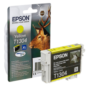 Epson oryginalny tusz T1304 C13T13044012 Epson Stylus Office BX320FW Workforce WF-3010DW yellow 10.1ml