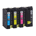 Epson oryginalny tusz 34XL T347640 C13T34764010 WorkForce Pro WF3720 WF3700 Series CMYK 3X 10.8ml/16.3ml 4-pak - 3